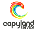 logo copyland service brasov, centru de copiere brasov